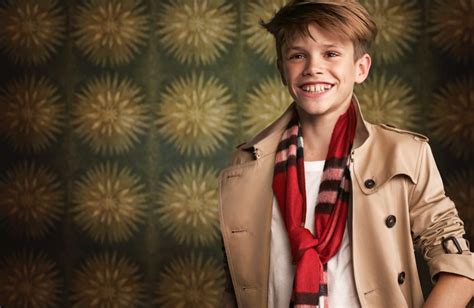 burberry model beckham